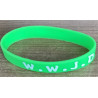 Silicone bracelet WWJD