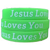 Bracelet en silicone Jesus Loves You