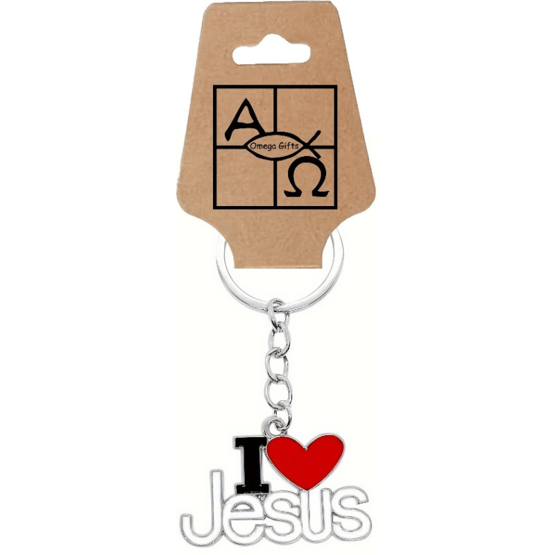 Sleutelhanger I Love Jesus
