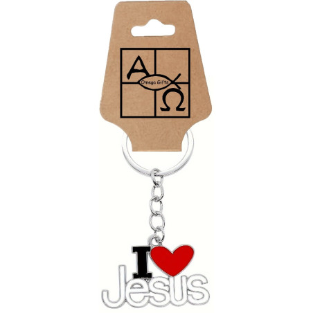 Porte-clés I Love Jesus
