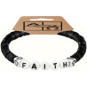 Perlenarmband Faith
