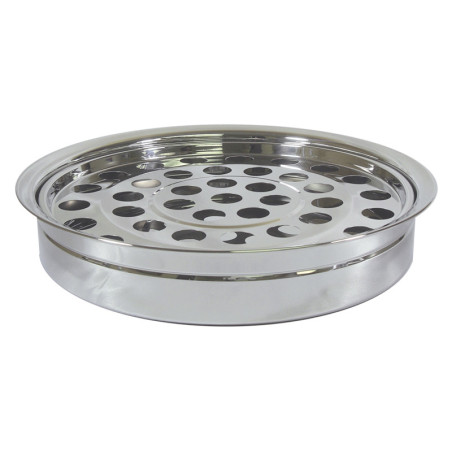 Avondmaalstray voor 40 bekertjes - Zilverkleurig