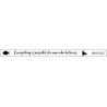 Bracelet en silicone - Serie Retro - Everything is possible for one who believes - White - Mark 9:23