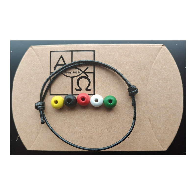 Bracelet à perles évangéliques / Plan du Salut en Christ