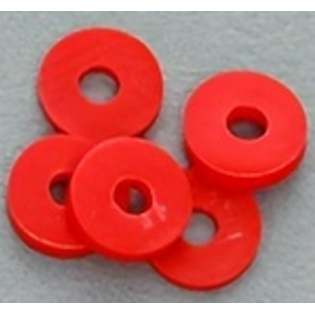Bead - Ring - Vermilion red