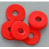 Bead - Ring - Vermilion red