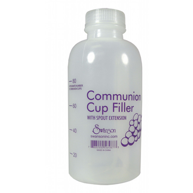 Remplisseur de gobelets de communion Deluxe - Bouteille à presser