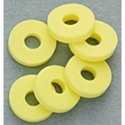 Bead - Ring - Sulfur yellow