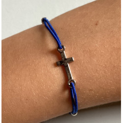 Bague ajustable avec croix