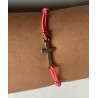 Bague ajustable avec croix