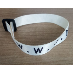 Textilarmband WWJD