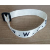 Bracelet en textile WWJD
