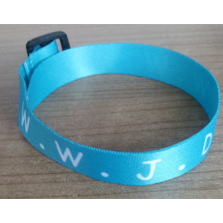 Bracelet en textile WWJD